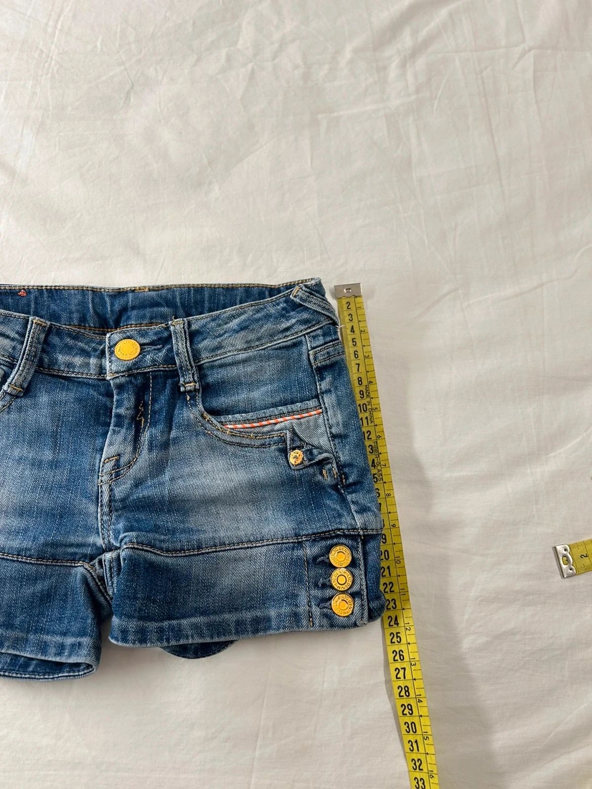 Vintage denim shorts Le Temps des Cerises – photo 5